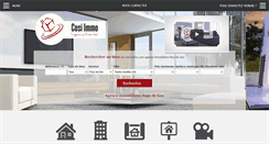 Desktop Screenshot of cosi-immo.com